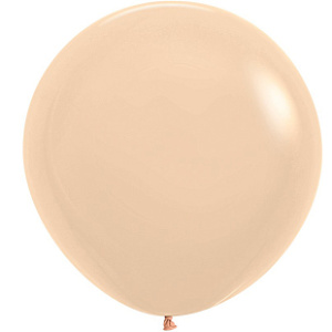 Персик Малибу, Пастель Матовый (Макаронс) / Lavender, латексный шар