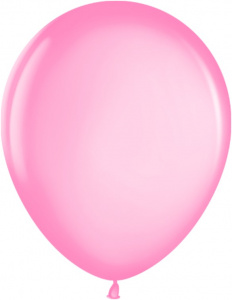 Воздушные шары 100 шт 5"(13 см) розовый металлик Малайзия