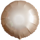 Шар фольгированный круг 18"(46 см ) звездное золото (Flex) 1 шт