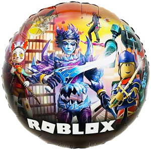 Шар (18''/46 см) Круг, Любимая игра, Дизайн №5, 1 шт., 27003