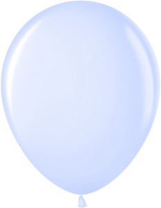 Воздушные шары 100 шт 5"(13 см)  Васильковый (851), металлик,Малайзия