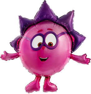 Шар (38''/97 см) Фигура, Смешарики, Ежик, 1 шт. в уп., 515102