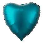 1204-1368 Г Б/РИС СЕРДЦЕ 18" Сатин Emerald Green