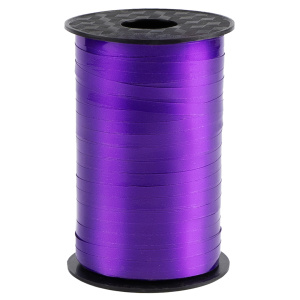 Лента полипропиленовая (0,5 см*250 м) Фиолетовый, Лаковый, 1 шт., 6231085