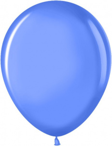 Воздушные шары 100 шт 5"(13 см) пастель Васильковый (451)