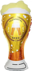 Шар (31''/79 см) Фигура, Кружка пива, 1 шт., 23825