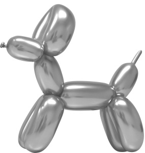 Шар (2''/5 см) ШДМ, Серебро, хром, 50 шт., 512-260K2