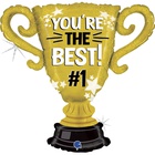 ШФ 28"(71 см) ФИГУРА YOU'RE THE BEST Кубок чемпиона