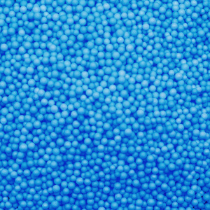 Конфетти пенопластовое Голубой 2-4 мм 10 гр.