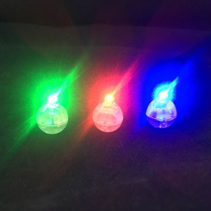 Светодиод мини для подсветки шара Разноцветный 10 штук
