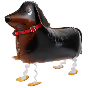 Шар 3D (24''/61 см) Ходячая Фигура, Такса, 1 шт. в уп., R2263P