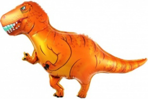 Шар фигура фольгированная 41"(104 см) ДинозаврТи-рекс Falali 1 шт