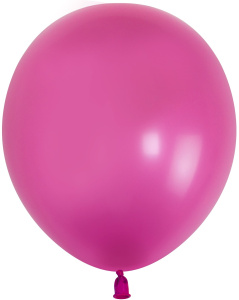 Воздушные шары 100 шт 12"(30 см) Фуше (S63), пастель, 100 шт.