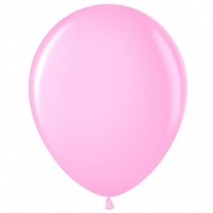 Воздушные шары 100 шт 12"(30 см)  пастель Розовый (433)