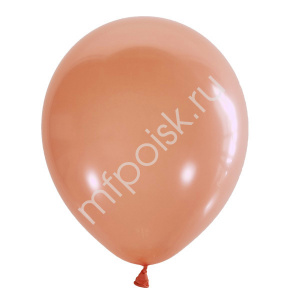 Воздушные шары 12"(30 см) декоратор Salmon Peach 100 шт