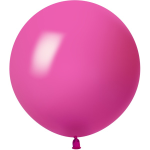 Шар (24''/61 см), Фуше, пастель, 3 шт., 512-24S63