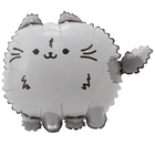 1207-6202 К ФИГУРА ПушМяу Кошка серая