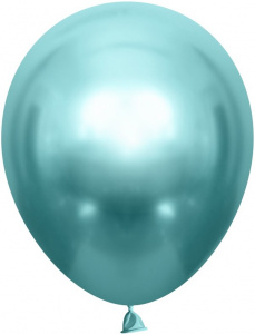 Воздушные шары 50 шт 5"(13 см) Хром зеленый ТМ Шаринг