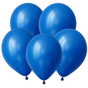 Воздушные шары 100 шт 12"(30 см) Синий ТМ DECOBAL