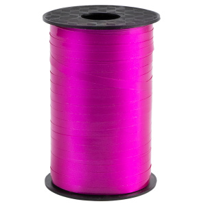 Лента полипропиленовая (0,5 см*250 м) Фуксия, Лаковый, 1 шт., 6231084