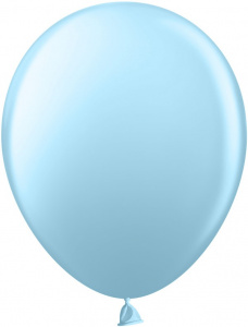 Воздушные шары 100 шт 12"(30 см) голубой пастель (ТМ Шаринг)