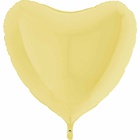 1204-0895 Г Б/РИС СЕРДЦЕ 36" Пастель Matte Yellow