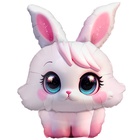 1207-6453 К ФИГУРА Зайка с большими глазами