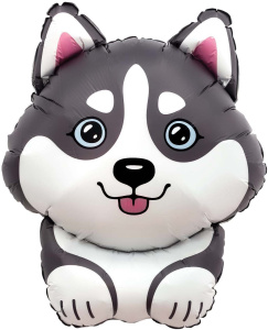Шар (32''/81 см) Фигура, Хаски, 1 шт. в уп., 940578