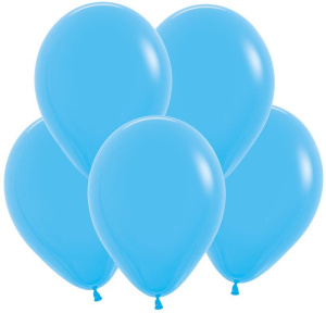 Воздушные шары 12 шт 12"(30 см) голубой ТМ Sempertex