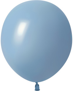 Шар (12''/30 см), Индиго, пастель ретро, 100 шт., 