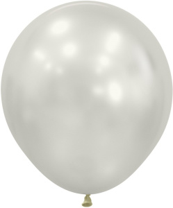 Шар (18''/46 см) Устрично-белый (806), шелк, 6 шт.