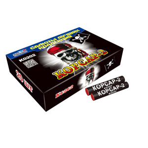 Петарды "Корсар 2" 20 штук в упаковке
