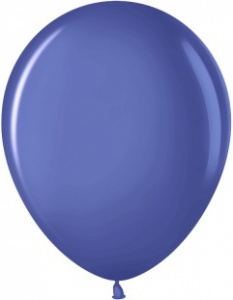 Воздушные шары 100 шт 10"(25 см) пастель Васильковый (451) 