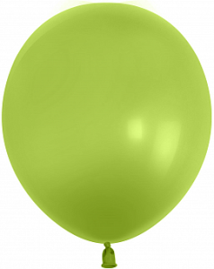 Воздушные шары 100 шт 5"(13 см) Весенне-Зеленый (S6), пастель, 100 шт.
