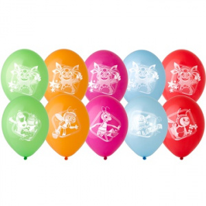 Воздушные шары 14"(35 см) Лунтик 50 шт